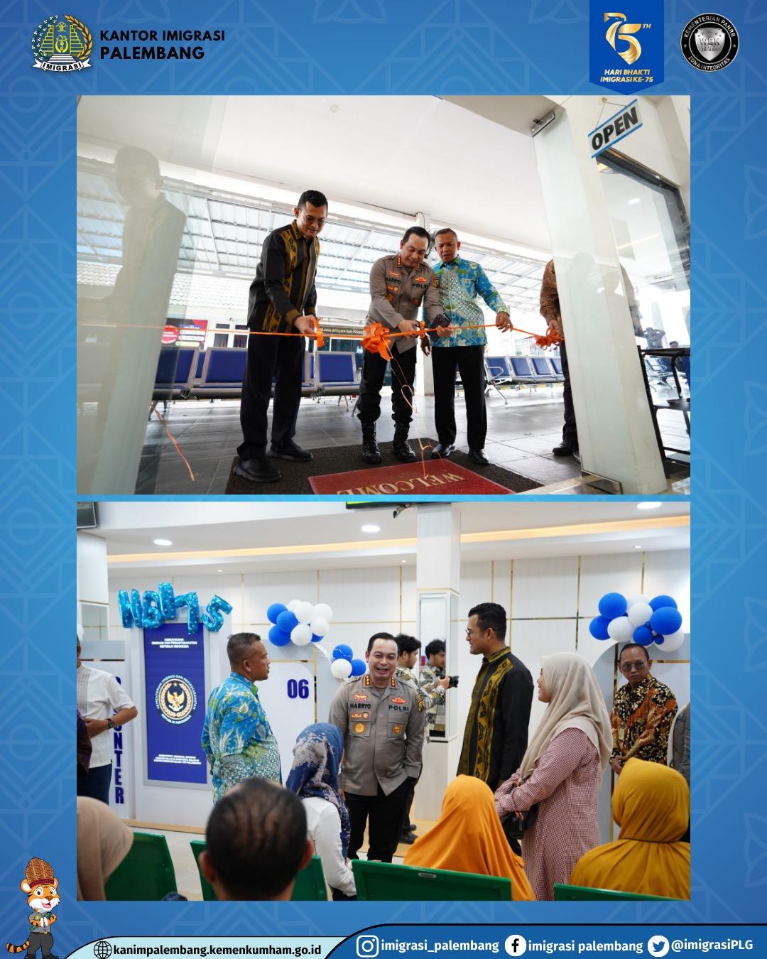 Semarakkan Hari Bhakti Imigrasi ke-75, Imigrasi Palembang Maksimalkan Fasilitas Layanan Drive Thru Semarakkan Hari Bhakti Imigrasi ke-75, Imigrasi Palembang Maksimalkan Fasilitas Layanan Drive Thru