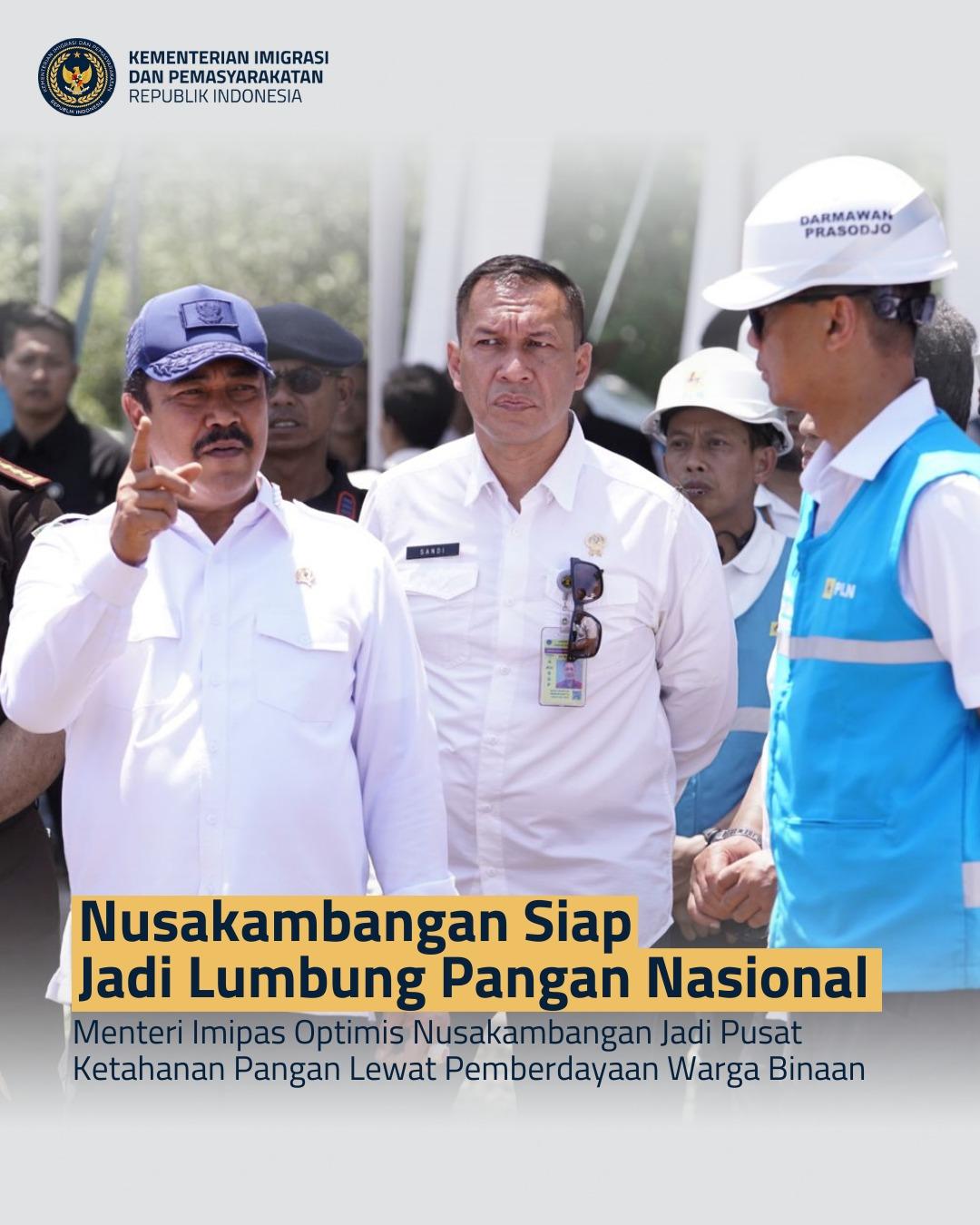 Transformasi Pulau Penjara, Nusakambangan Menjadi percontohan pusat latihan bagi warga binaan Transformasi Pulau Penjara, Nusakambangan Menjadi percontohan pusat latihan bagi warga binaan